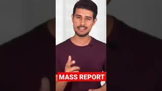 Dhruv Rathee Shows His Video Gets MASS REPORTED | Neon Man #shorts