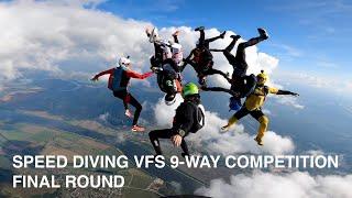 Speed Diving VFS 9-way Competition. Final round