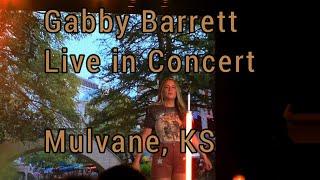 Gabby Barrett in Concert at Mulvane KS 2024