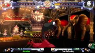 BlazBlue - kaseius (Ragna) vs FearDaDonkey (Arakune)