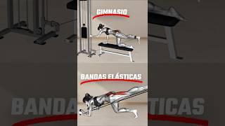 3 Ejercicios clave para muslos y glúteos con bandas para reemplazar máquinas en el gimnasio.