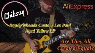 Chibson Randy Rhoads Custom Les Paul From AliExpress  - Was it Worth It?