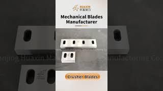 How to choose Crusher Blades?#crusherblades #blades #shredderblades
