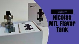 Vapefly Nicolas MTL Subohm Tank Review