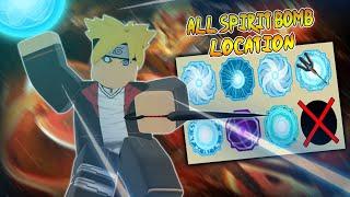 ALL SPIRIT BOMB/RASENGAN SPAWN LOCATION | SHINDO LIFE | SL 2 | SL 2 CODES