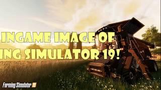 I can now  live stream again - also first image showing ingame for Farming Simulator 19