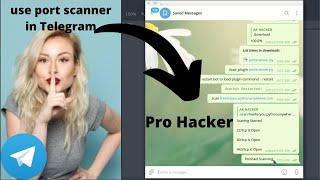 MR.Robot Telegram Userbot plugins for hacker | Port Scanner plugin for Userbot MR.Robot