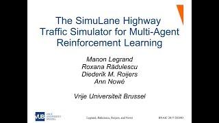 SimuLane - Highway Traffic Simulator (VUB)