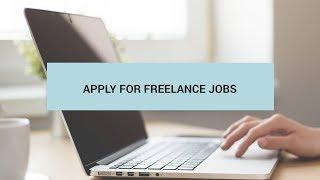 How to Apply for Freelance Jobs | Frankie, Designer | Freelancer Club