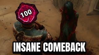 Insane Comeback Against P100 Survivors | Dead By Daylight