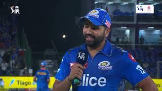 Rohit Sharma wins the toss & elects bowl | #DCvMI | TATA IPL 2023 | Streaming free on JioCinema