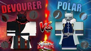 DEVOURER OR POLAR? WHICH IS BETTER (Project Slayers)