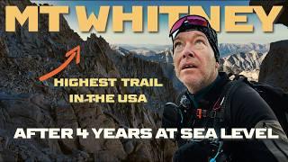 MT WHITNEY. 7 Days in The Sierra. I Left my Van to Hike the Highest Trail in USA. Full Camping Movie