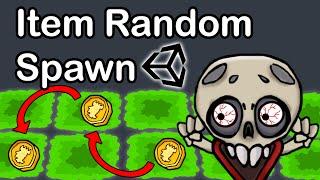 HOW TO SPAWN ITEMS AT RANDOM POSITION IN UNITY 2D GAME  | UNITY TUTORIAL