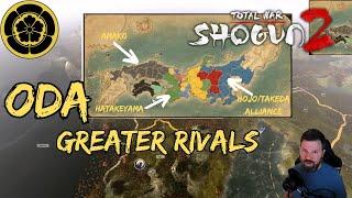 Total War: Shogun 2- Oda Campaign- Very Hard #9 (War on all sides)