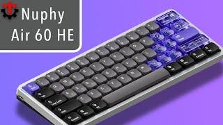 Low Profile Hall Effect Keyboard  Nuphy Air 60 HE Review