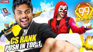 CS Rank Push Free Fire Max India Live With Assassins Army- Garena Free Fire Max
