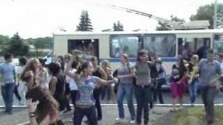 Песни в троллейбусе. Флешмоб в Бендерах - 2