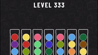 Ball Sort Puzzle Level 333 #ballsortpuzzle #ballsortpuzzlegameplay #puzzlegame #mobilegames