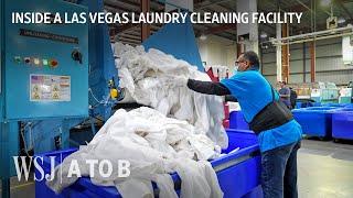 How MGM Grand Cleans 24 Million Pounds of Laundry | WSJ A to B