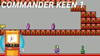 Game Play | Commander Keen 1990 gameplay