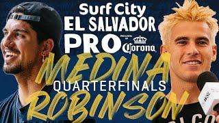 Gabriel Medina vs Jack Robinson | Surf City El Salvador Pro - Quarterfinals Heat Replay