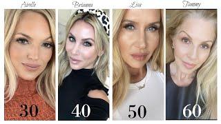 GLAM AT ANY AGE | SAME PRODUCTS | DIFFERENT TECHNIQUES