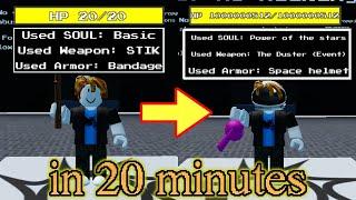 [Tutorial] Noob to pro in 20 minutes || Some sort of utmm game [アンダーテール/ロブロックス]