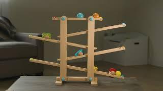 Roll 'n Go Wooden Marble Run