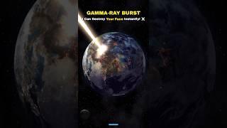 Earth vs Gamma-Ray Burst ️ #shorts #space #earth