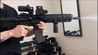 Airsoft gas blowback Umarex HK 416a5 v3 by VFC shooting