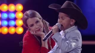 Jossue canta ‘La Mejor de Todas’ de Banda El Recodo  | La Voz Kids 2016