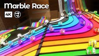 Marble Races: 3-Race Championship  | #marbles #marblerace #marblerun #blender #animation