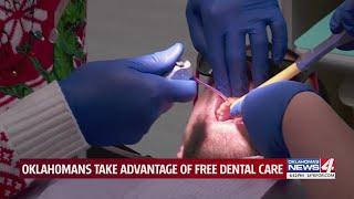 Oklahomans take advantage of free dental care