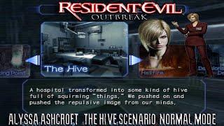Resident Evil Outbreak - Alyssa Ashcroft The Hive Scenario Normal (Faster Load Times)