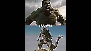 Hulk vs Godzilla | #shorts