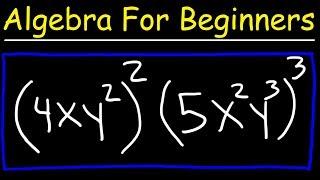 Algebra For Beginners - Basic Introduction