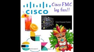 How to send Cisco FMC log files to Logstash / ELK.