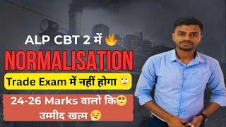 Alp Cbt 2 Part B Normalisation | खतरें कि घंटी तैयारी करें या नहीं।