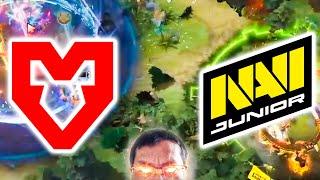 ABED - MOUZ vs NAVI JUNIOR - CLOSE QUALIFIERS ▌EWC 2025 DOTA 2