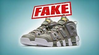 Кроссовки Nike Air More Uptempo: как отличить подделку от оригинала