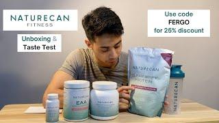 Unboxing Naturecan Fitness Supplements | First Look & Taste Test