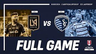 LAFC vs. Sporting Kansas City FULL MATCH REPLAY | Lamar Hunt U.S. Open Cup Final | Sept. 25, 2024