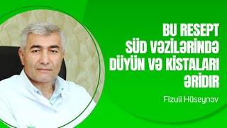 Bu resept süd vəzilərində düyün və kistaları əridir | Fizuli Hüseynov