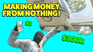 $0 TO $300,000 MAKING MONEY FROM NOTHING! - Gmod DarkRP LIFE #32