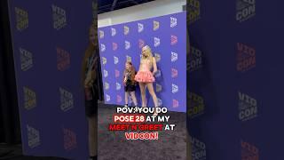 Doing “POSE 28” at VIDCON W/ ALL OF MY SUPPORTERS!!🩷 I ADORE & LOVE ALL OF YOU! 