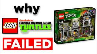 Why Did LEGO Teenage Mutant Ninja Turtles Fail? (2013-2015)