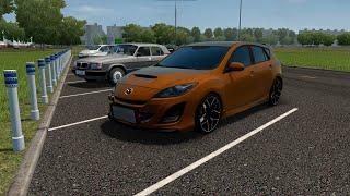 City Car Driving - 2010 Mazda 3 MPS | Car Crash | Logitech G29