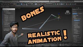 3ds Max | Animating Bones like Real in Satisfying Way *explore*