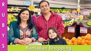 Ramadan Shopping with Hubby VLOG in Urdu Hindi - RKK